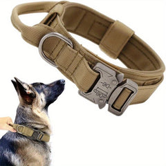 Tactical Adjustable Dog Collar — 1.5" Heavy-Duty