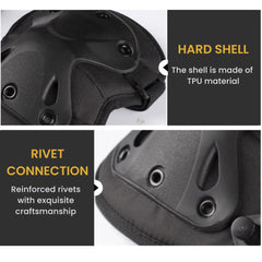 Tactical Knee & Elbow Pads Set – Lightweight Protective Gear