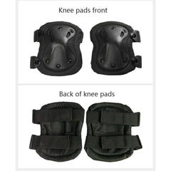 Tactical Knee & Elbow Pads Set – Lightweight Protective Gear