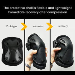 Tactical Knee & Elbow Pads Set – Lightweight Protective Gear