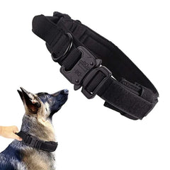 Tactical Military Dog Collar - Heavy Duty Nylon