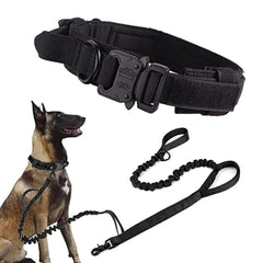 Tactical Military Dog Collar - Heavy Duty Nylon