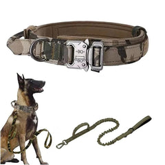 Tactical Military Dog Collar - Heavy Duty Nylon