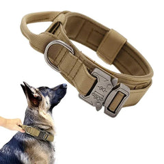 Tactical Military Dog Collar - Heavy Duty Nylon