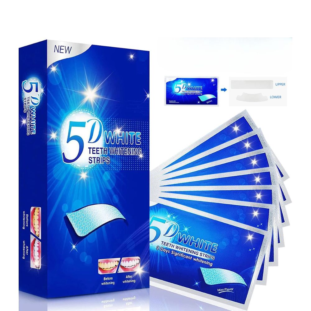 Teeth Whitening Strips 7/14/28 Pairs | 5D 9D White Smile Care