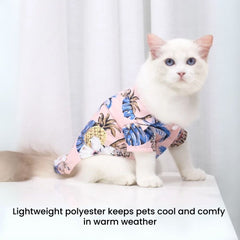 Dog Hawaiian Shirt – Cute Summer Floral Pet Outfit