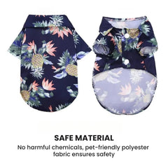 Dog Hawaiian Shirt – Cute Summer Floral Pet Outfit