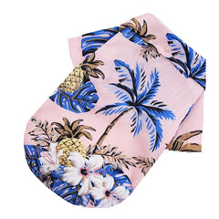 Dog Hawaiian Shirt – Cute Summer Floral Pet Outfit