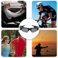 Toptrek Bluetooth Cycling Sunglasses with Stereo Audio 5.0