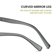 Transparent Square Blue Light Blocking Glasses