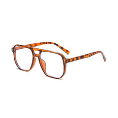 Transparent Square Blue Light Blocking Glasses