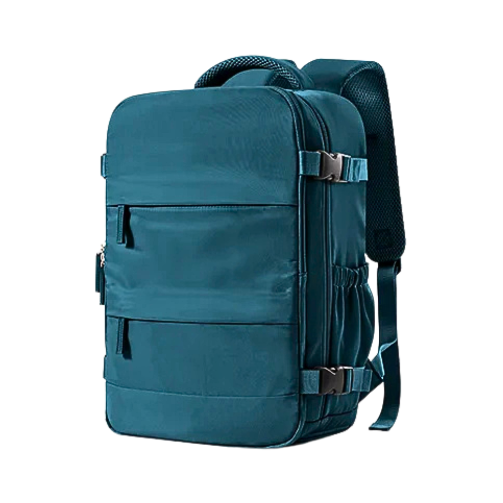 Carry-On Travel Backpack with Shoe Compartment