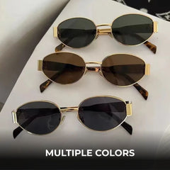 Trendy Oval UV400 Sunglasses for Women