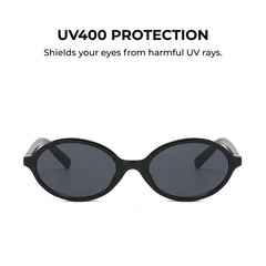 Trendy Oval Leopard Sunglasses for Women