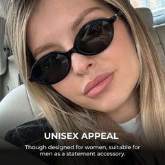 Trendy Oval Leopard Sunglasses for Women