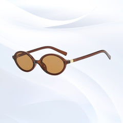 Trendy Oval Leopard Sunglasses for Women