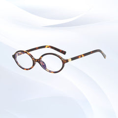 Trendy Oval Leopard Sunglasses for Women