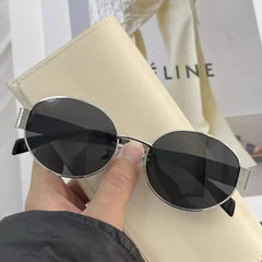 Trendy Oval UV400 Sunglasses for Women
