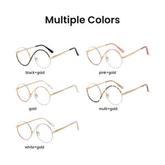Trendy Round Blue Light Glasses for Men & Women