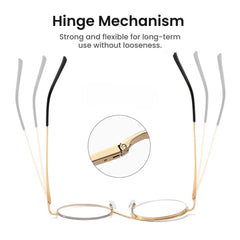 Trendy Round Blue Light Glasses for Men & Women