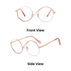 Trendy Round Blue Light Glasses for Men & Women