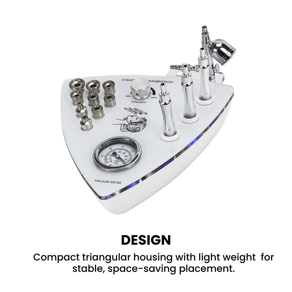 Triangular Hydro Vacuum Blackhead Remover - design