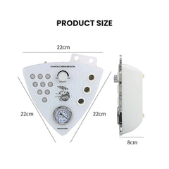 Triangular Hydro Vacuum Blackhead Remover - size