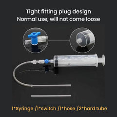 Bicycle Hydraulic Disc Brake Bleed Kit with Syringe