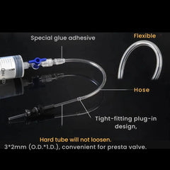 Bicycle Hydraulic Disc Brake Bleed Kit with Syringe
