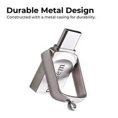 2-in-1 Type-C USB Flash Drive 128GB High Speed