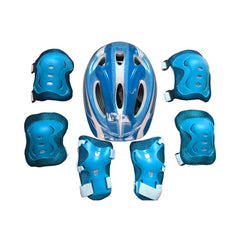 Kids Helmet & Protective Gear Set