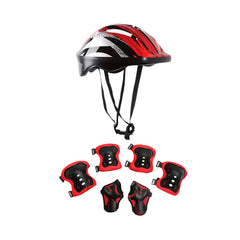 Kids Helmet & Protective Gear Set