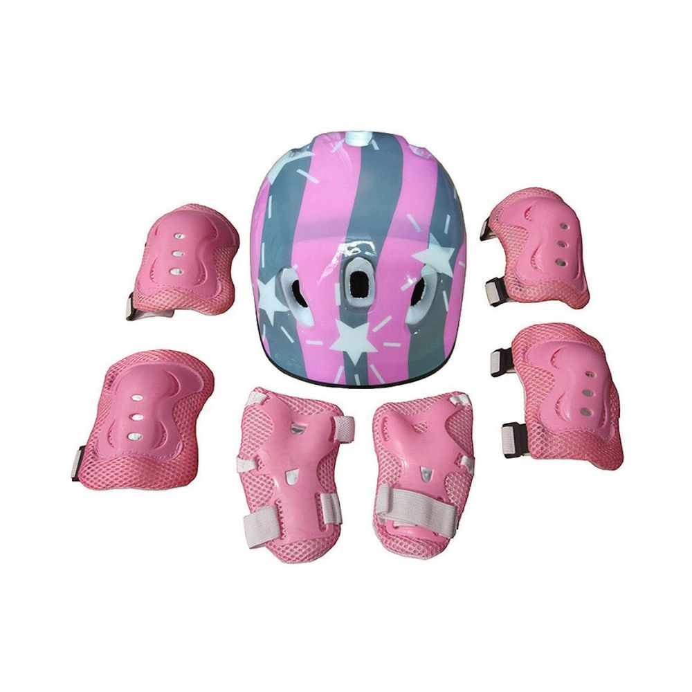 Kids Helmet & Protective Gear Set