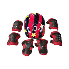 Kids Helmet & Protective Gear Set