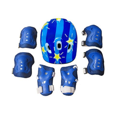 Kids Helmet & Protective Gear Set