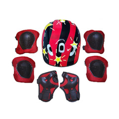 Kids Helmet & Protective Gear Set