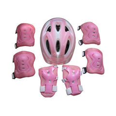Kids Helmet & Protective Gear Set