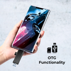 5-in-1 USB 2.0 Card Reader for Phones & Computers