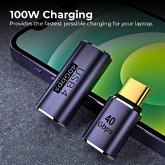 U-Shape USB 4.0 Adapter 100W 40Gbps