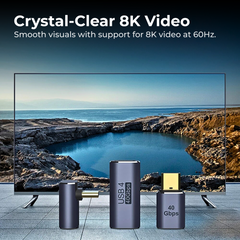 U-Shape USB 4.0 Adapter 100W 40Gbps