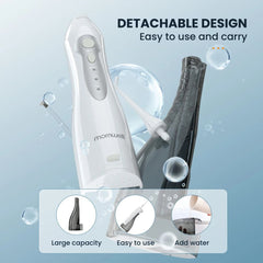 USB Dental Water Jet – D52 Flosser with 3 Modes & 300ml Tank