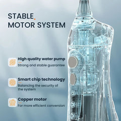 USB Dental Water Jet – D52 Flosser with 3 Modes & 300ml Tank