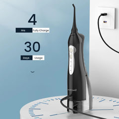 USB Dental Water Jet – D52 Flosser with 3 Modes & 300ml Tank