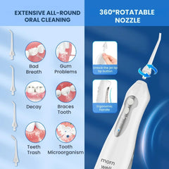 USB Dental Water Jet – D52 Flosser with 3 Modes & 300ml Tank