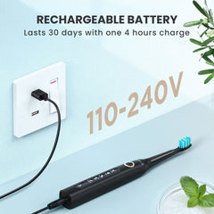 USB Electric Toothbrush Fairywill FW-507 Waterproof Kit