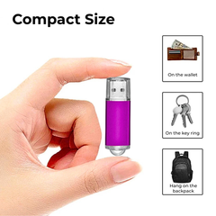 High-Speed Metal USB 2.0 Flash Drive 128GB Pendrive