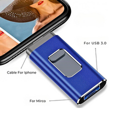 iPhone iPad USB 3.0 Flash Drive 2TB Dual OTG