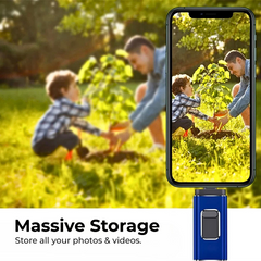 iPhone iPad USB 3.0 Flash Drive 2TB Dual OTG