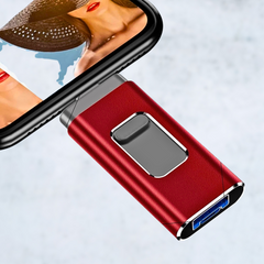 iPhone iPad USB 3.0 Flash Drive 2TB Dual OTG