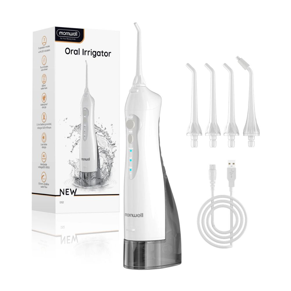 USB Dental Water Jet – D52 Flosser with 3 Modes & 300ml Tank